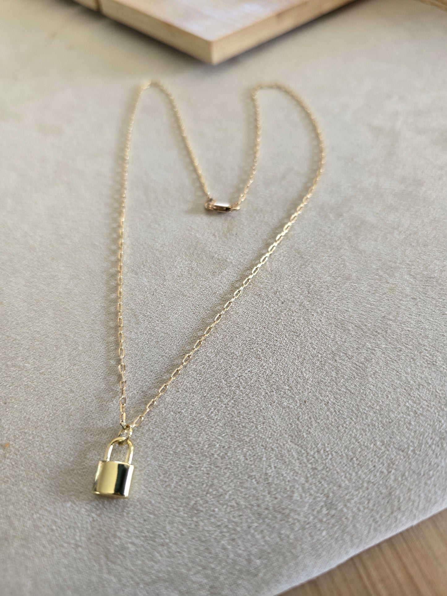 Padlock Chain Necklace