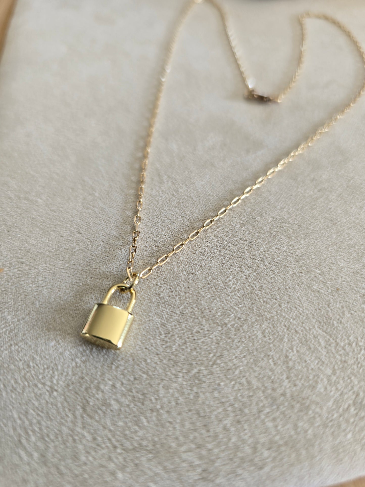Padlock Chain Necklace