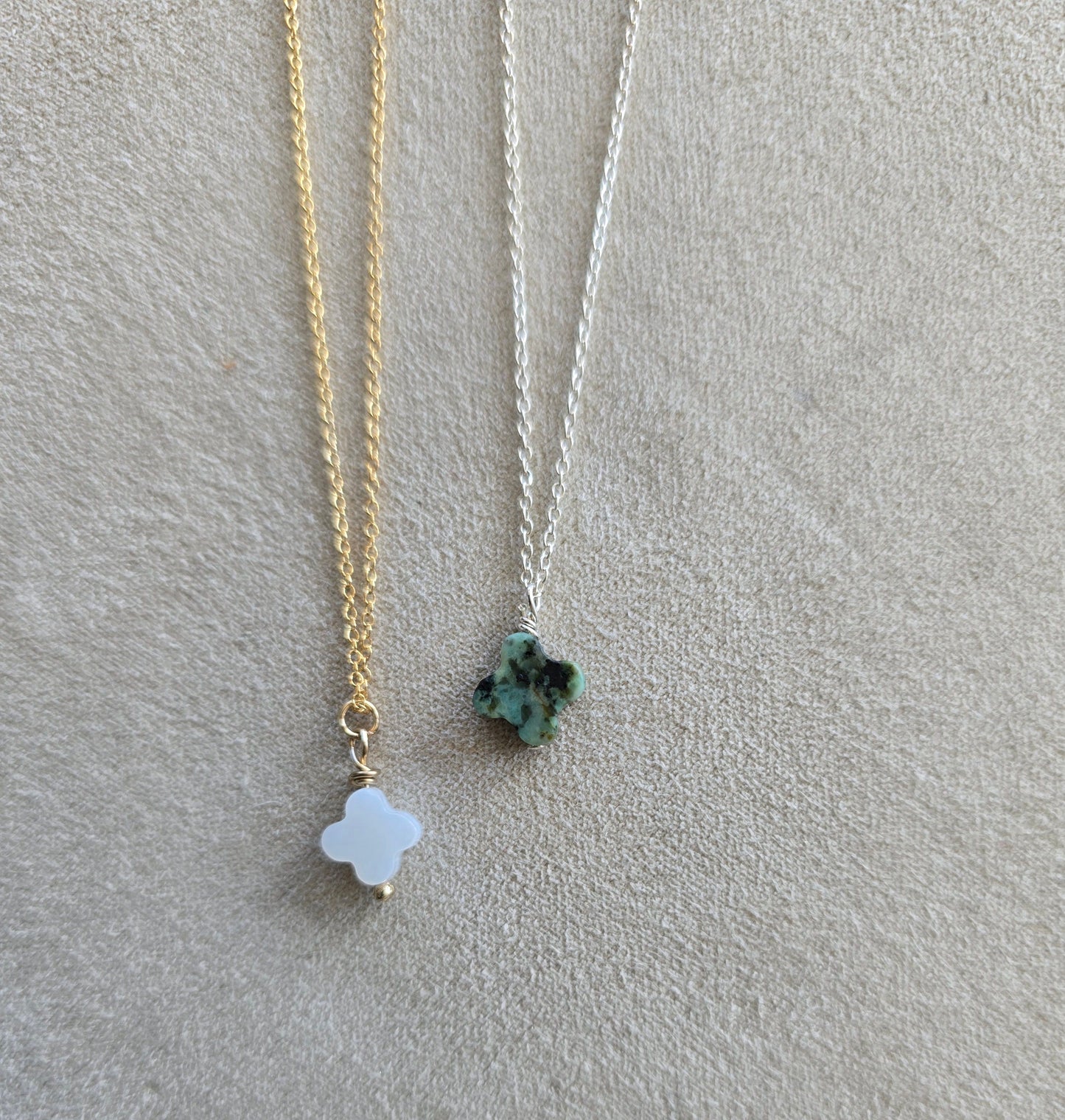 Dainty Clover Necklace