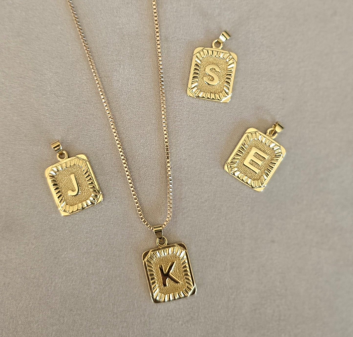 Square Love Letter Necklace