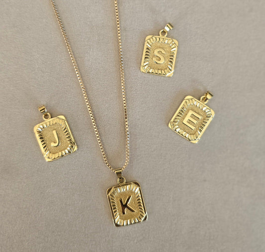 Square Love Letter Necklace