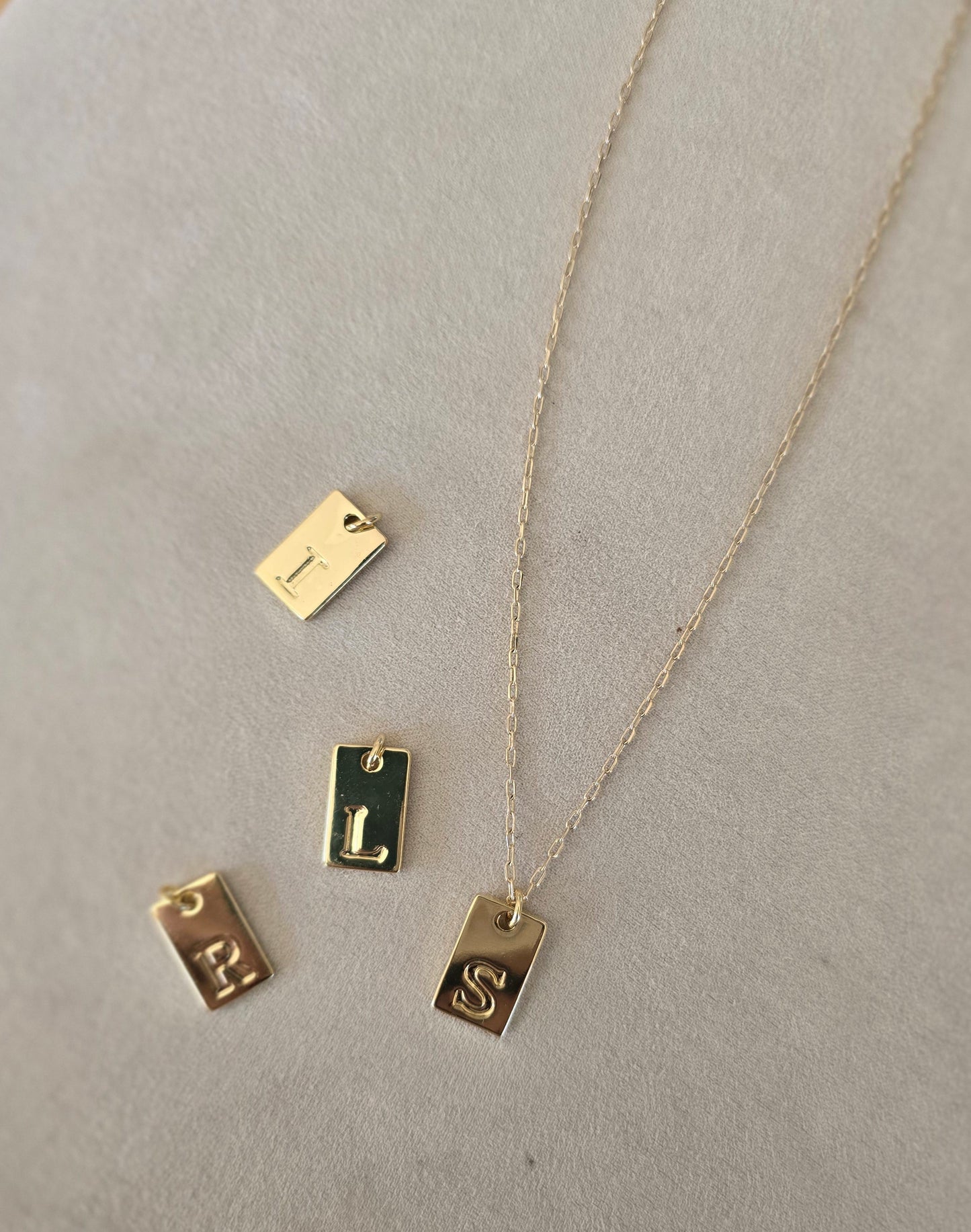 Love Letter Tag Necklace