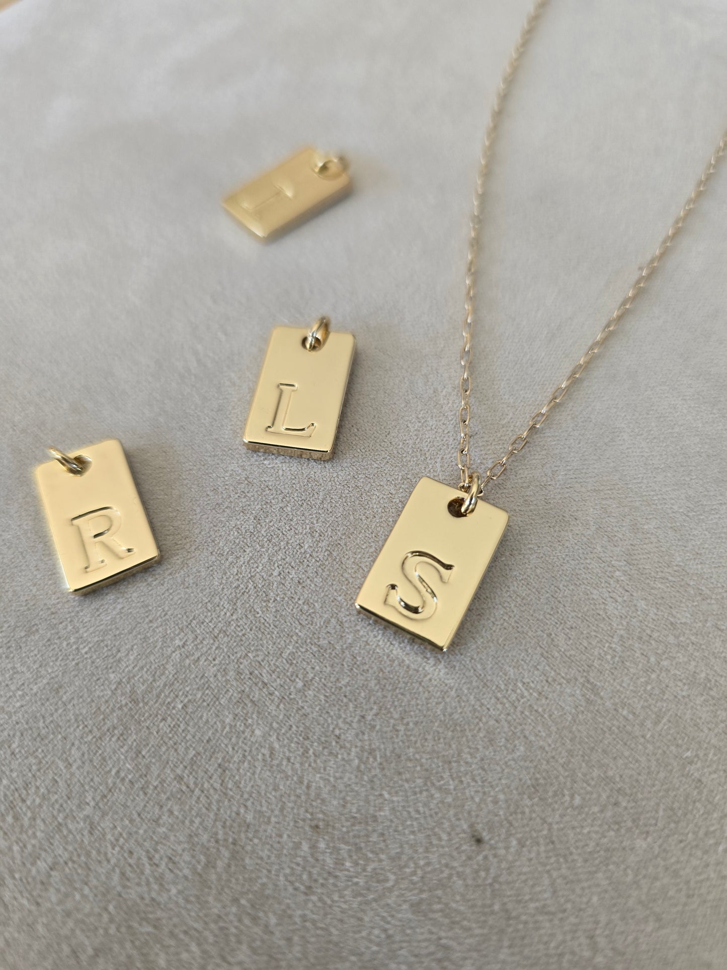 Love Letter Tag Necklace