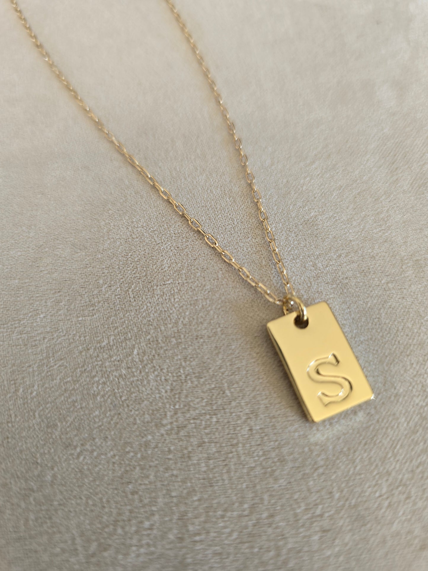 Love Letter Tag Necklace