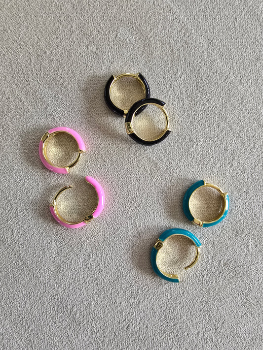 Summer Huggie Earrings