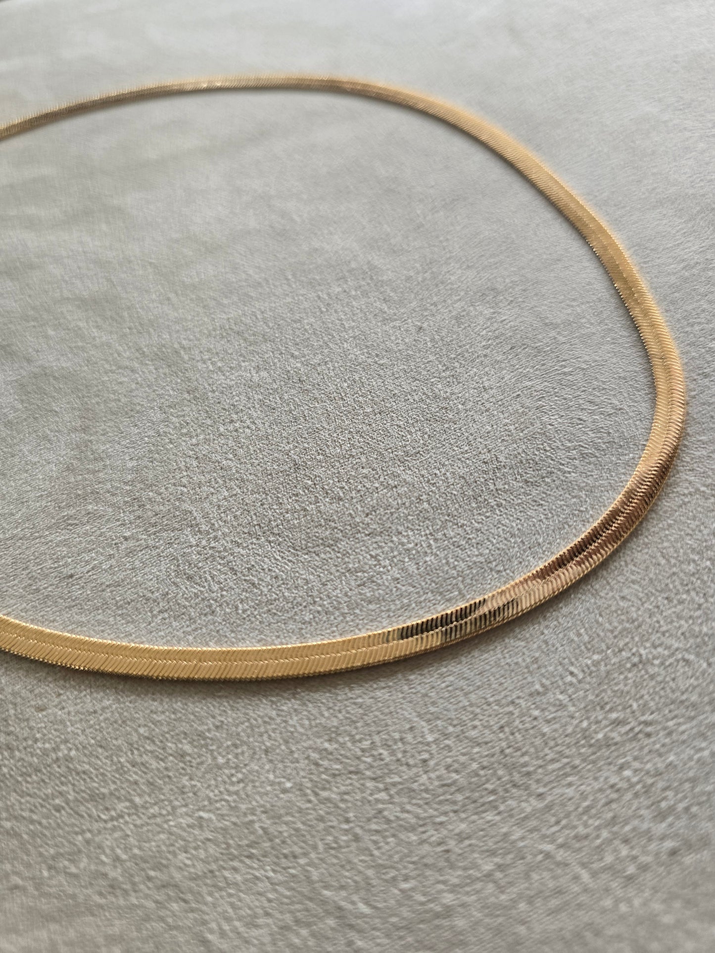 Serpant Herringbone Necklace