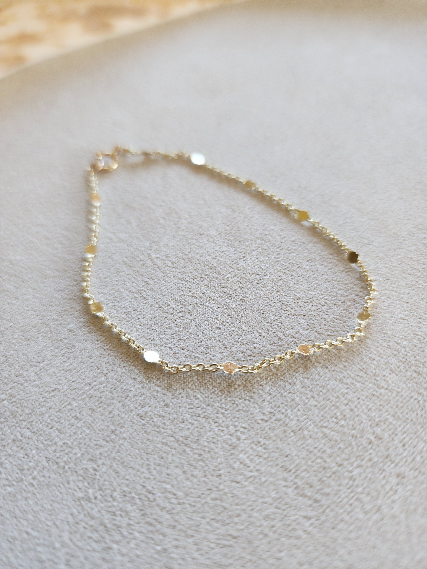 Flat Satellite Diamond Cut Bracelet