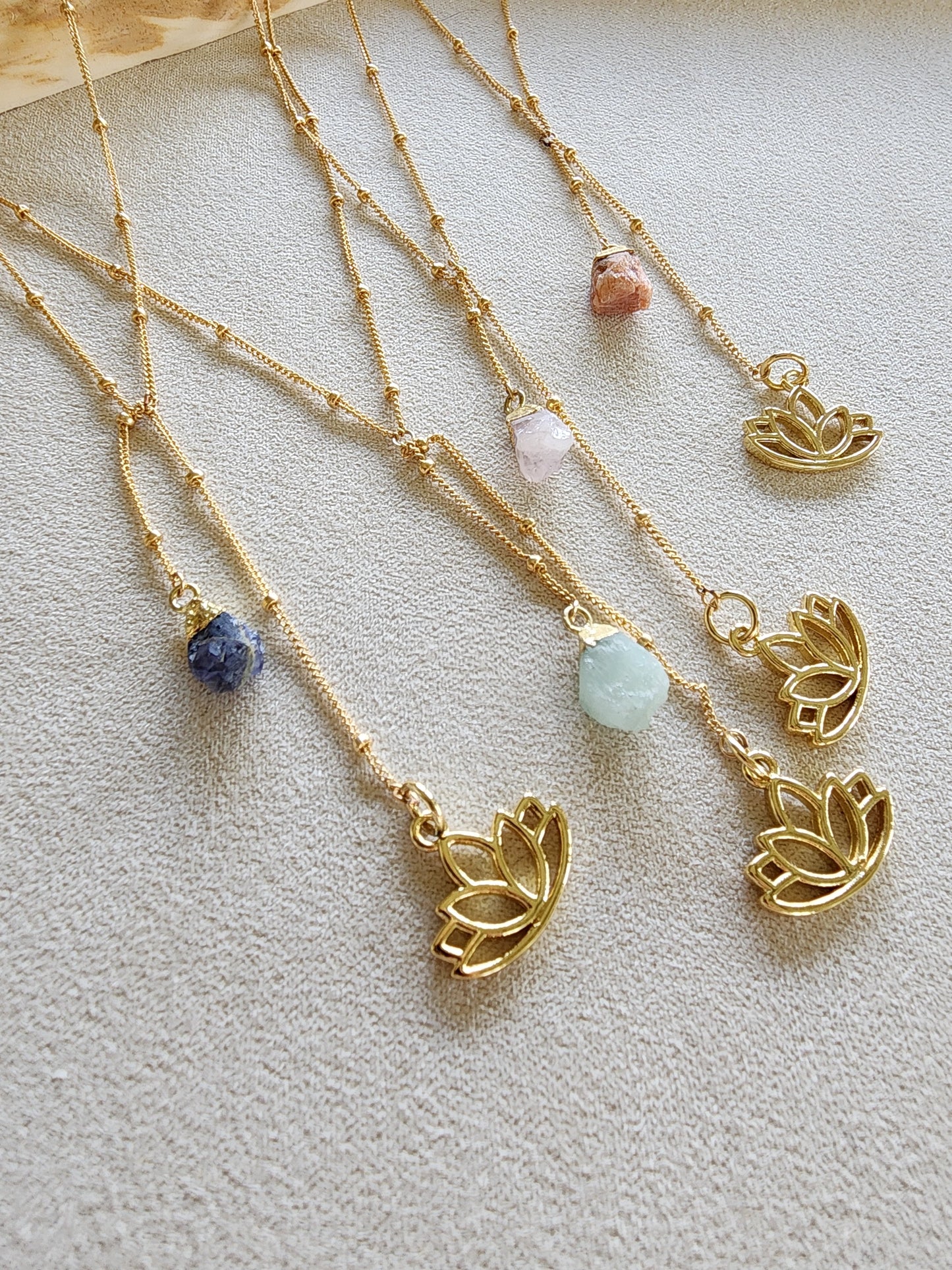 Lotus Drop Necklace