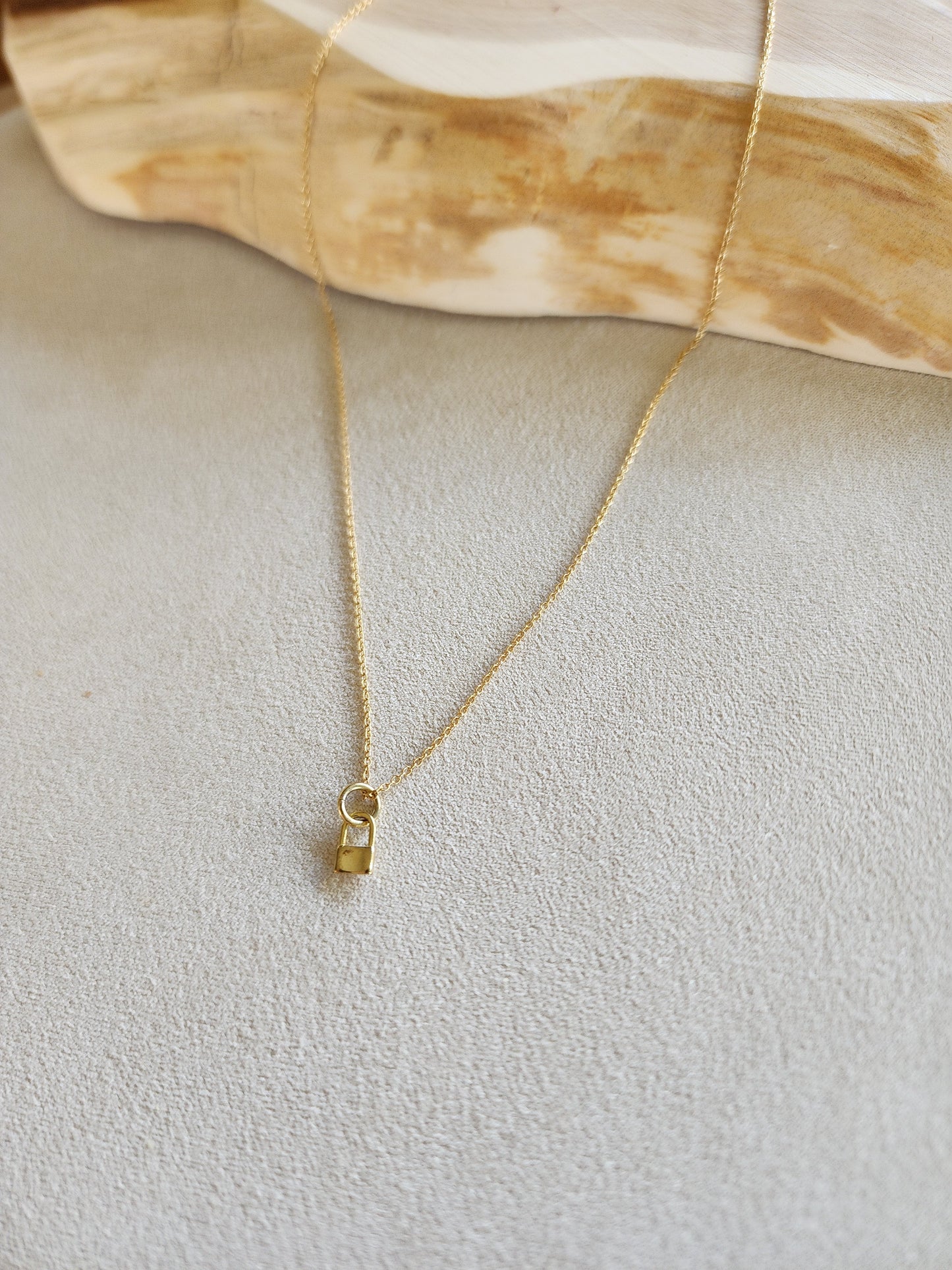 Mini Padlock Necklace