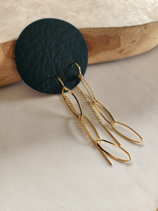 Oval Link Earrings Threaders