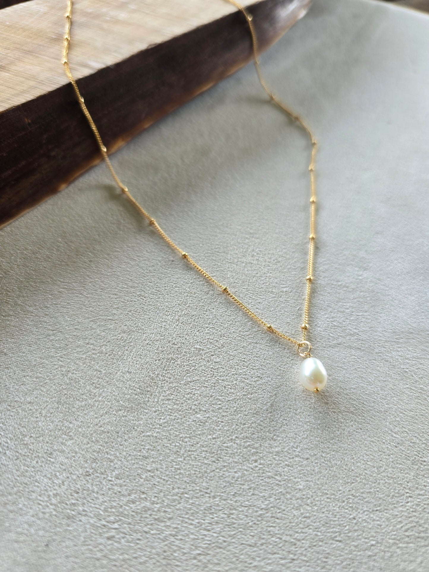 Pearl Satellite Necklace