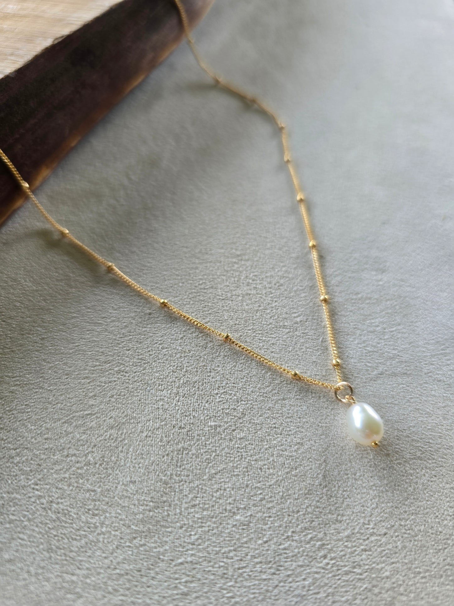 Pearl Satellite Necklace