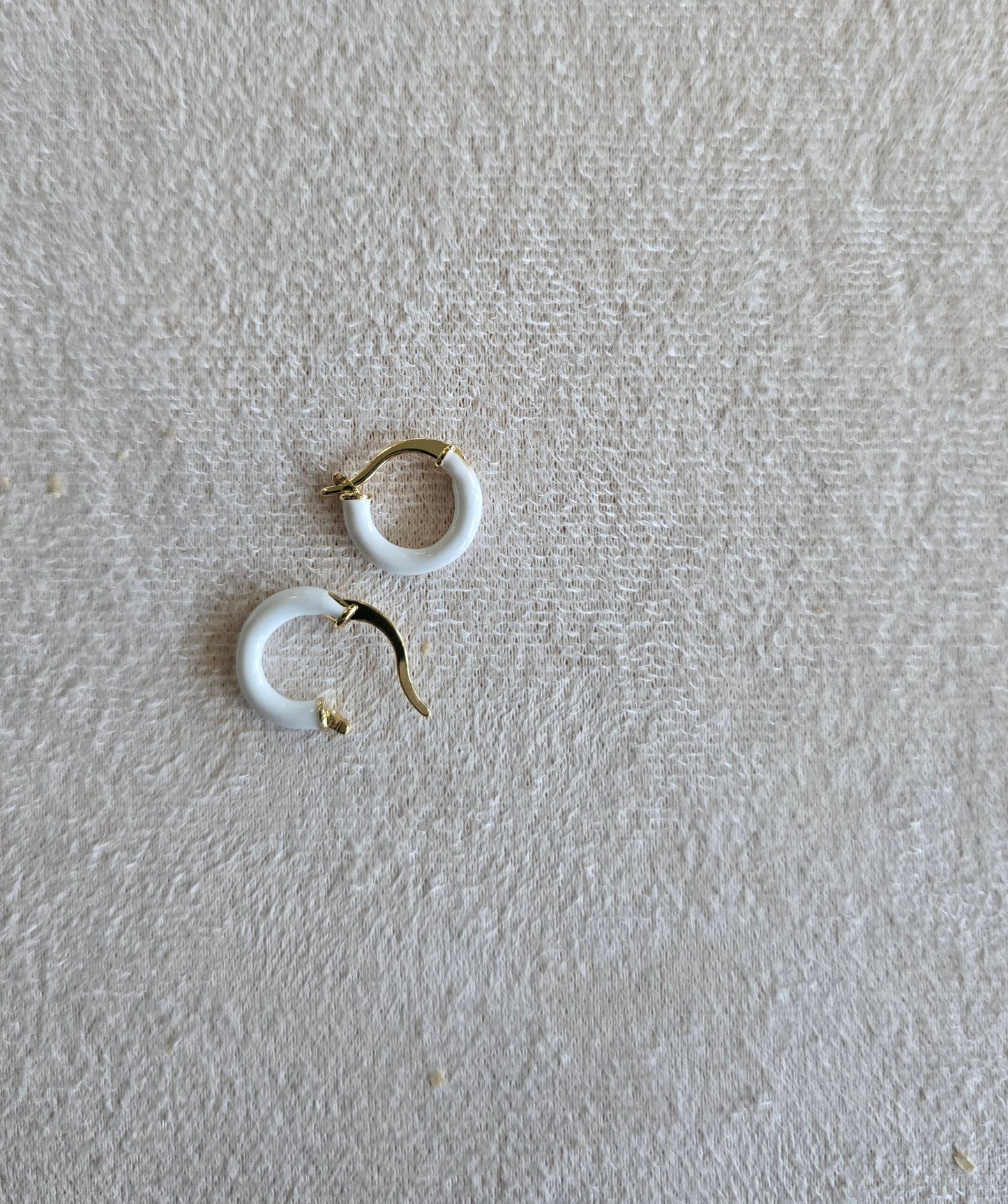 White Enamel Huggies