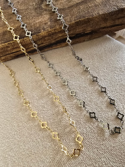 Band of Clover Necklace