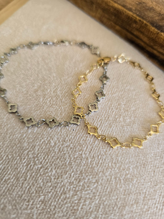 Band of Clovers Bracelet