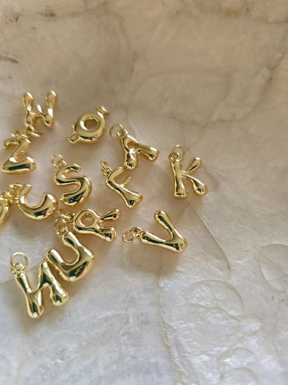 Bubble Love Letter Necklace