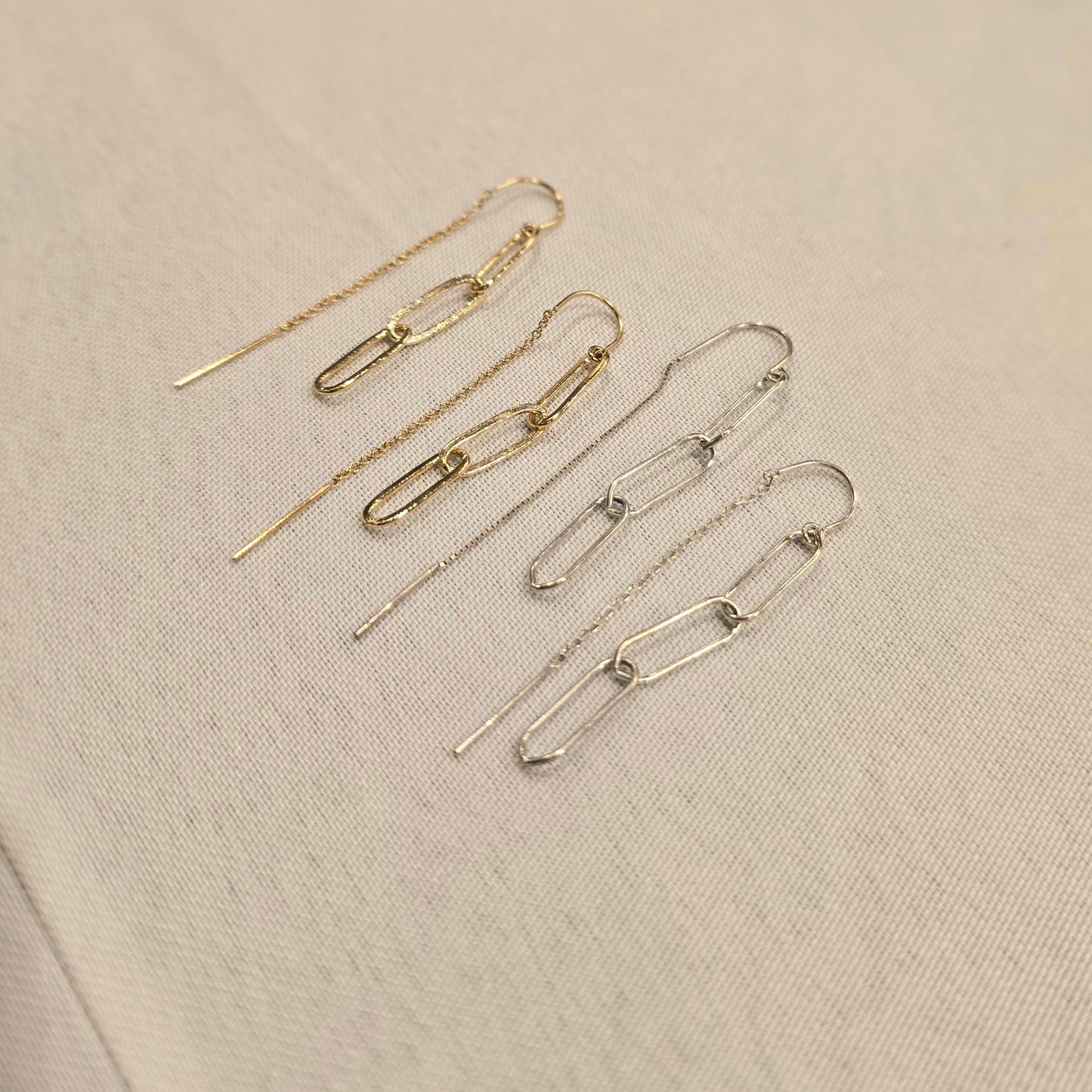 Large Paperclip Earring Theaders