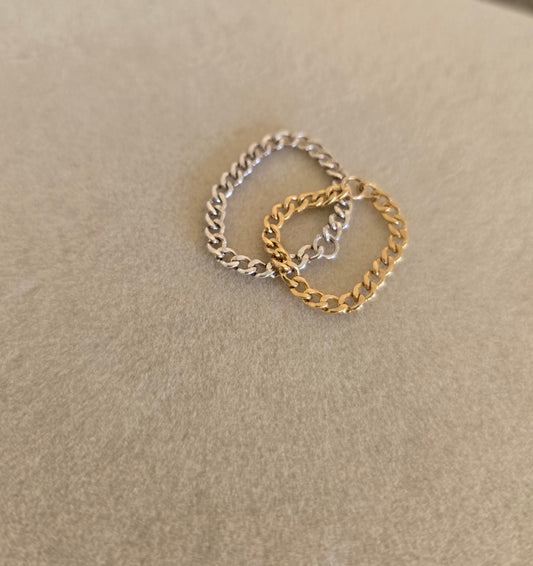 Curb Link Chain Ring