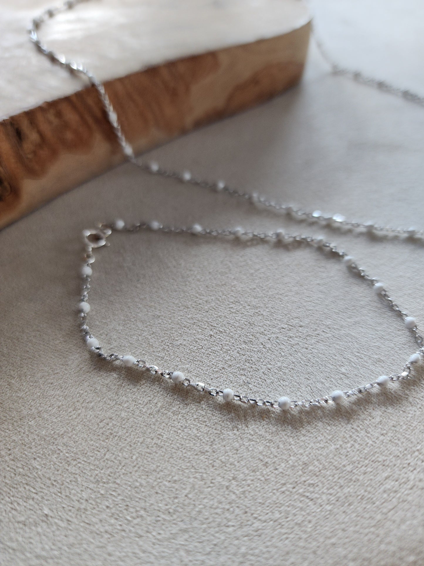 Morning Frost Sterling Silver Necklace