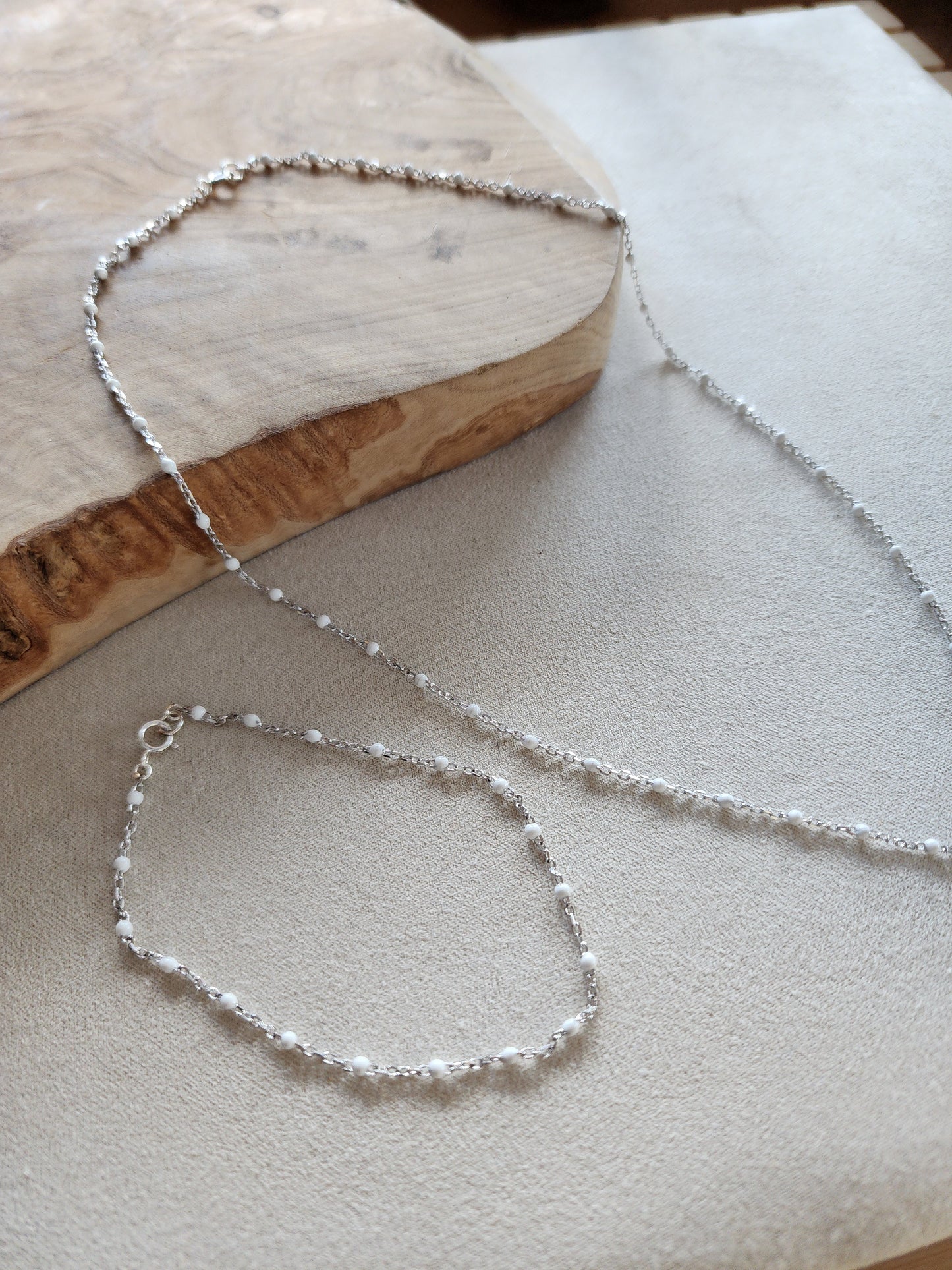 Morning Frost Sterling Silver Necklace