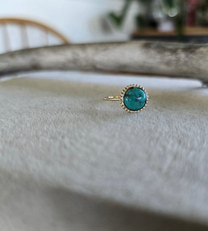 Turquiose Dainty Ring