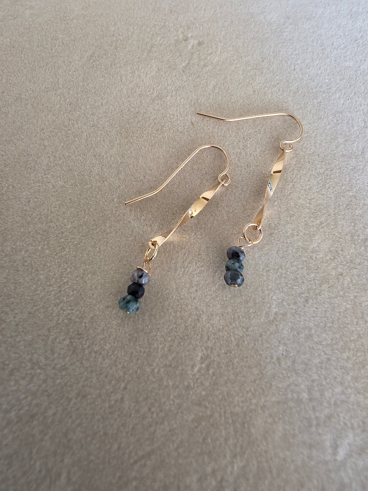 Jasper Willow Drop Earrings