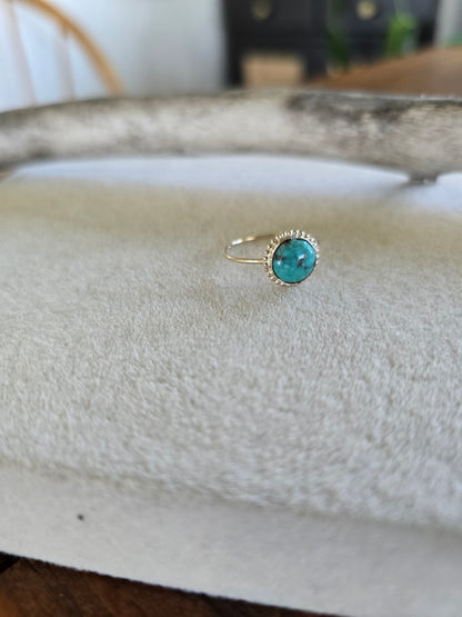 Turquiose Dainty Ring