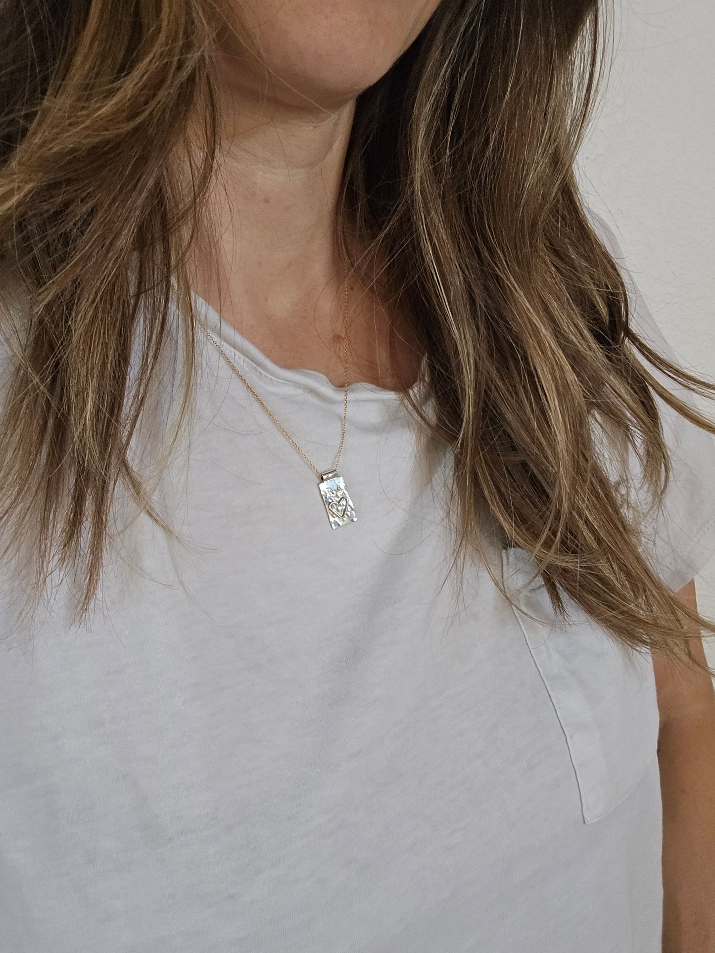Heart Tag Necklace