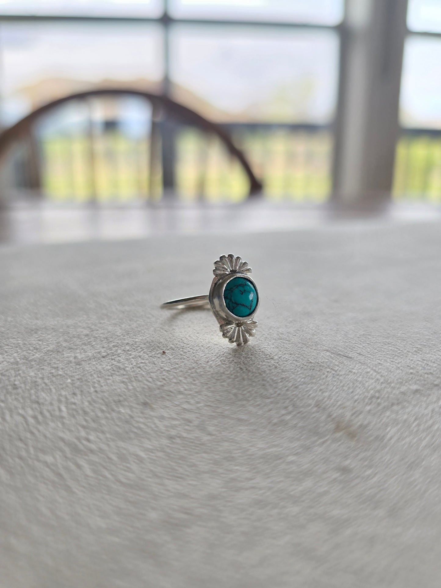 Sunburst Turquiose Ring
