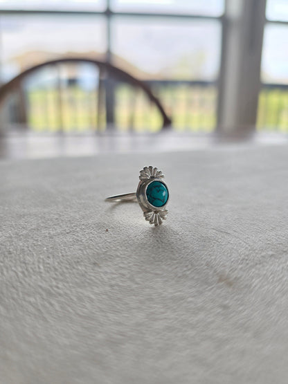 Sunburst Turquiose Ring