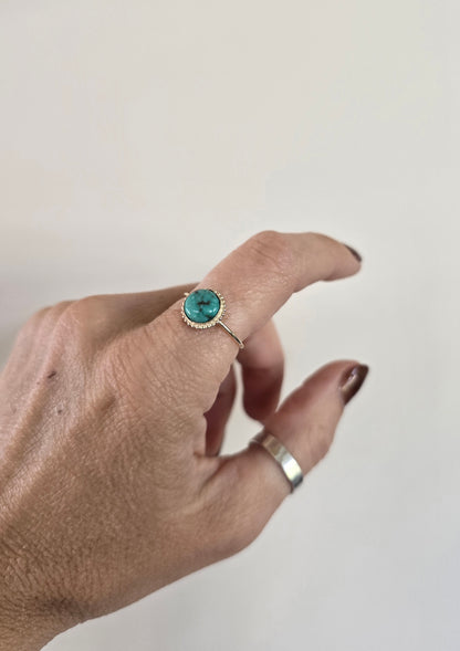 Turquiose Dainty Ring