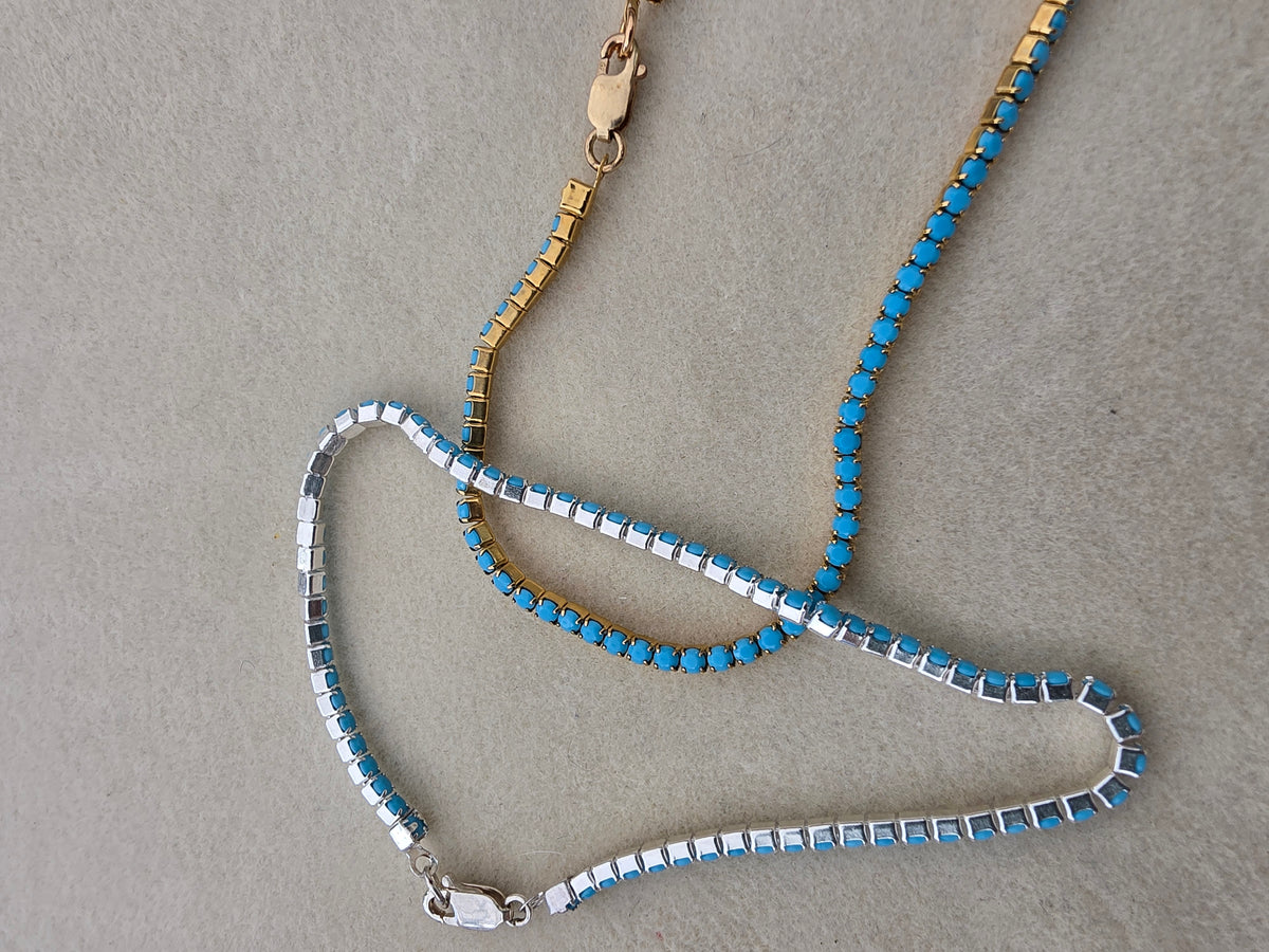 Turquoise Tennis Bracelet