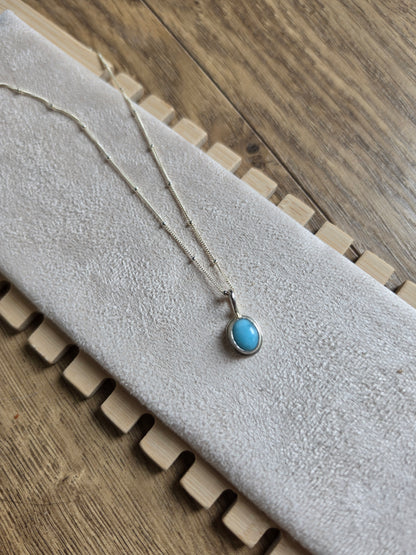 Larimar Satelite Necklace