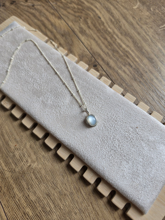 Moonstone Satelite Necklace