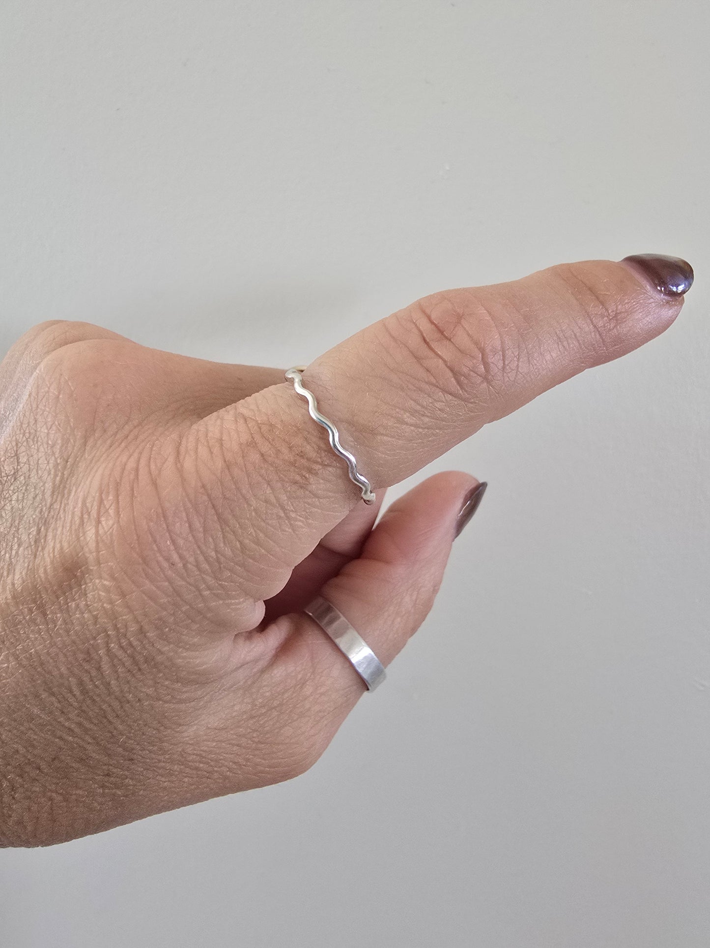 Tides of Seasons Wave Ring